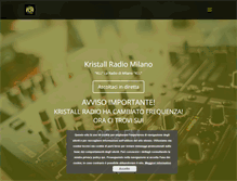 Tablet Screenshot of kristallradio.it